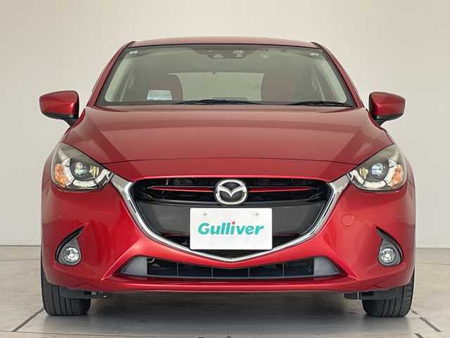 マツダ デミオ XD ミッドセンチュリー 愛知県 2015(平27)年 6.8万km ソウルレッドプレミアムメタリック 純正ナビ/シートヒーター/バックカメラ/ヘッドアップディスプレイ/コーナーセンサー/純正アルミホイール/LEDヘッドライト/パドルシフト/オートマチックハイビーム/ドライブレコーダー/衝突軽減システム/フルセグ/CD DVD/Bluetooth/ステアリングスイッチ/スマートキー/プッシュスタート