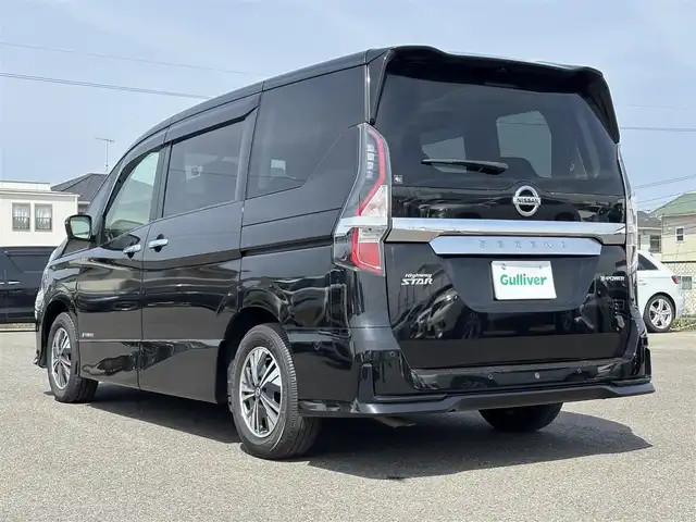 日産 セレナ e－パワー ハイウェイスター V 大分県 2021(令3)年 4.4万km ダイヤモンドブラック ・純正ナビ(CD.DVD.SD.BT)/・アラウンドビューモニター/・フルセグテレビ/・コーナーセンサー/・両側パワースライドドア/・Fダウンモニター/・テレビキャンセラー/・エマージェンシーブレーキ/・ブラインドスポットモニター/・コーナーセンサー/・ETC/・ドライブレコーダー/・デジタルインナーミラー/・ブレーキホールド/・オートライト