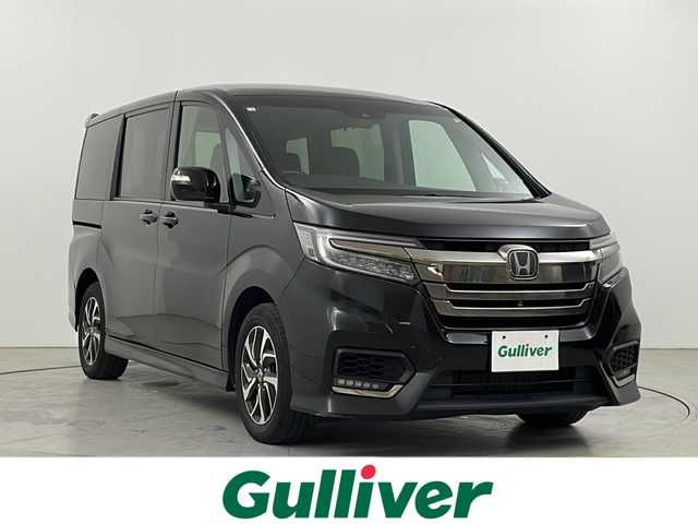 ホンダ ステップワゴン スパーダ クルスピセンシング 道央・札幌 2018(平30)年 12万km プレミアムスパークルブラックパール ・4WD /ターボ/・Honda SENSING/・衝突軽減ブレーキ/誤発進抑制機能/・歩行者事故低減ステアリング/路外逸脱抑制機能/・アダプティブ・クルーズ・コントロール/・LKAS〈車線維持支援システム〉/・純正10インチのプレミアムインターナビ/・フルセグTV/BT/DVD/SD/・全周囲カメラ/・両側パワースライドドア/・わくわくゲート/・D.N席シートヒーター/ハーフレザーシート/・フロント熱戦/ミラーヒーター/・純正エンジンスターター/・LEDライト/オートライト/・スペアキー/・ビルトインETC/・アイドリングストップ/・横滑り防止