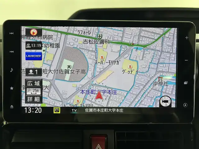 ダイハツ タント カスタム X セレクション 佐賀県 2020(令2)年 4.1万km ブラックマイカメタリック 純正9インチナビ【NSZN-Y70DS】/【フルセグTV.CD.DVD.Bluetooth】/全方位バックカメラ/衝突被害軽減システム/クリアランスソナー/オートマチックハイビーム/オートライト/純正前方ドライブレコーダー/センターピラーレス/両側パワースライドドア/LEDヘッドライト/運転席・助手席シートヒーター/ハーフレザーシート/レザー調シートカバー/シートバックテーブル/後席サンシェード/純正フロアマット/純正14インチアルミホイール/フォグライト