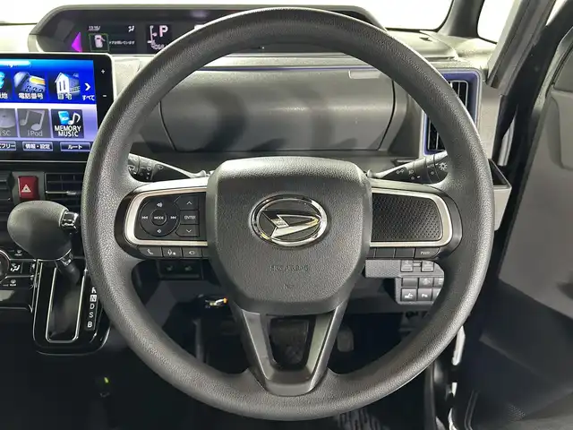 ダイハツ タント カスタム X セレクション 佐賀県 2020(令2)年 4.1万km ブラックマイカメタリック 純正9インチナビ【NSZN-Y70DS】/【フルセグTV.CD.DVD.Bluetooth】/全方位バックカメラ/衝突被害軽減システム/クリアランスソナー/オートマチックハイビーム/オートライト/純正前方ドライブレコーダー/センターピラーレス/両側パワースライドドア/LEDヘッドライト/運転席・助手席シートヒーター/ハーフレザーシート/レザー調シートカバー/シートバックテーブル/後席サンシェード/純正フロアマット/純正14インチアルミホイール/フォグライト