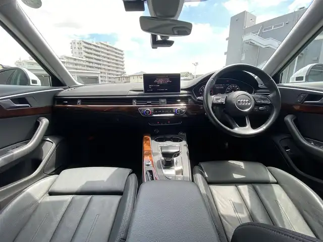 アウディ Ａ４ 2．0TFSIスポーツ 栃木県 2018(平30)年 2.9万km パール マトリクスLED/ラグジュアリーパッケージ/アシスタンスパッケージ/バーチャルCP/ACC/レーンキープ/ブラインドスポット/全方位カメラ/純正ナビ/フルセグ /パワーシート/シートヒーター/黒革/電動リアゲート/ETC/マトリクスLED/純正17インチAW