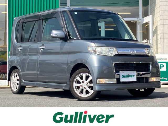 ダイハツ タント カスタム X リミテッド 静岡県 2009(平21)年 8.6万km プラチナグレーメタリック パワーステアリング/パワーウィンドウ/リモコンキー/オートエアコン/CD/CDチェンジャー/MD/MDチェンジャー/純正フロアマット/純正アルミホイール/ベンチシート/片側パワースライドドア/ABS/盗難防止装置/Wエアバック