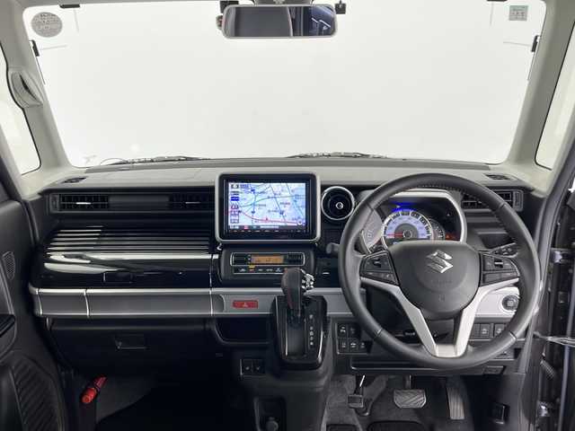 スズキ スペーシア カスタム HYBRID XS ターボ 長野県 2019(令1)年 6.4万km アーバンブラウンパールメタリック スズキセーフティーサポート/純正8インチナビ/フルセグテレビ/DVD/Bluetooth/両側パワースライド/クルーズコントロール/パドルシフト/前方ドライブレコーダー（ナビ連動）/ビルトインETC/前席シートヒーター/リアサーキュレーター/革巻きステアリング/スマートキー/純正15インチAW/フロアマット取扱説明書