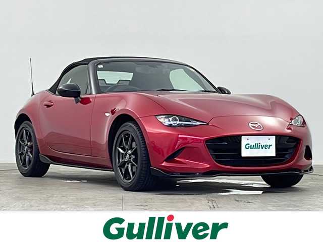 マツダ ロードスター S スペシャルパッケージ 千葉県 2016(平28)年 3.4万km ソウルレッドプレミアムメタリック 純正マツダコネクトナビ/　CD/DVD/USB/AUX/BT/フルセグTV/バックカメラ/ETC/スマートキー＆プッシュスタート/ステアリングスイッチ/革巻きステアリング/純正フロアマット/LEDヘッドライト/純正16インチアルミホイール
