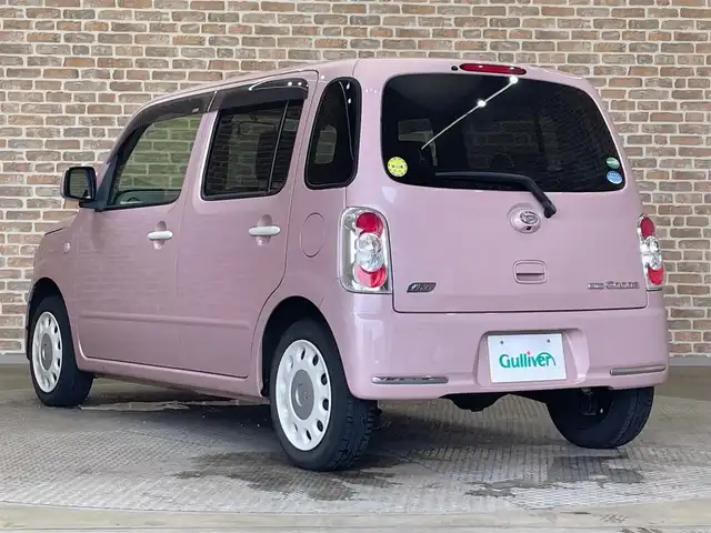 ダイハツ ミラ ココア X SPコーデ スマセレSN 岩手県 2014(平26)年 12.4万km ムースピンクパール ４WD/アイドリングストップ/純正ナビ/バックカメラ/ヘッドライトレベライザー/フロントベンチシート/ドアバイザー/純正フロアマット/14インチスチールホイール