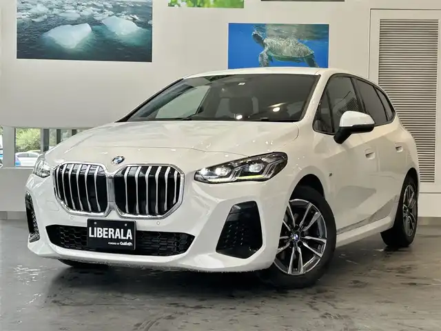ＢＭＷ ＢＭＷ ２１８ｄ アクティブツアラー Mスポーツ 大阪府 2022(令4)年 2万km 白 ACC/ハーフレザー/パワーシート/シートヒーター/Dシートメモリ/純正ナビ/バックカメラ/applecarplay/純正17インチAW/LEDヘッドライト/電動リアゲート/ブラインドスポット/ワイヤレス充電/クリアランスソナー/パドルシフト/ETC