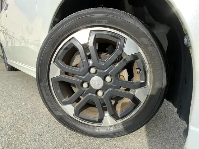 ダイハツ ムーヴ カスタム RS ハイパー SAⅡ 東京都 2015(平27)年 2.5万km パールホワイトⅢ ターボ/社外ナビ【NX515】/CD・DVD・Bluetooth・iPod・FM・AM/衝突軽減ブレーキ/横滑り防止機能/スマートキー/プッシュスタート/LEDヘッドライト/フォグライト/純正15インチアルミホイール/社外バイザー