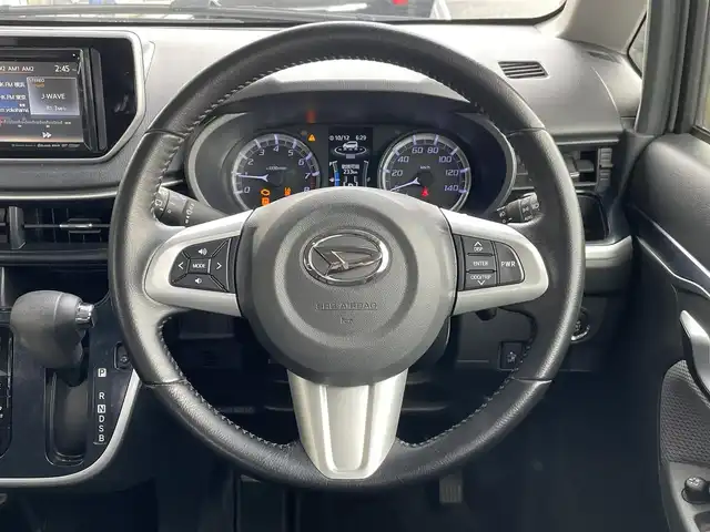 ダイハツ ムーヴ カスタム RS ハイパー SAⅡ 東京都 2015(平27)年 2.5万km パールホワイトⅢ ターボ/社外ナビ【NX515】/CD・DVD・Bluetooth・iPod・FM・AM/衝突軽減ブレーキ/横滑り防止機能/スマートキー/プッシュスタート/LEDヘッドライト/フォグライト/純正15インチアルミホイール/社外バイザー