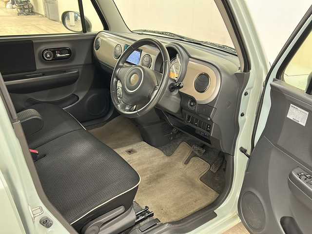 スズキ ラパン X セレクション 道央・札幌 2013(平25)年 12.1万km アロマティックアクアメタリック ４wd//社外メモリナビ//ワンセグテレビ//ドアバイザー//パワーウィンドウ//シートヒーター//ドライブレコーダー//プッシュスタート//スマートキー