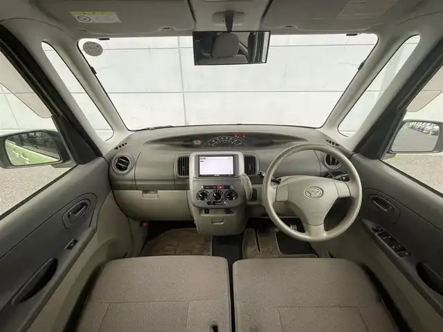 ダイハツ タント X 千葉県 2011(平23)年 9万km マスカットグリーンメタリック ユーザー買取車両/社外メモリナビ(AVIC-HRZ099)/・ワンセグ/DVD/CD/バックカメラ/ETC/片側パワースライドドア/社外14インチAW/スマートキー