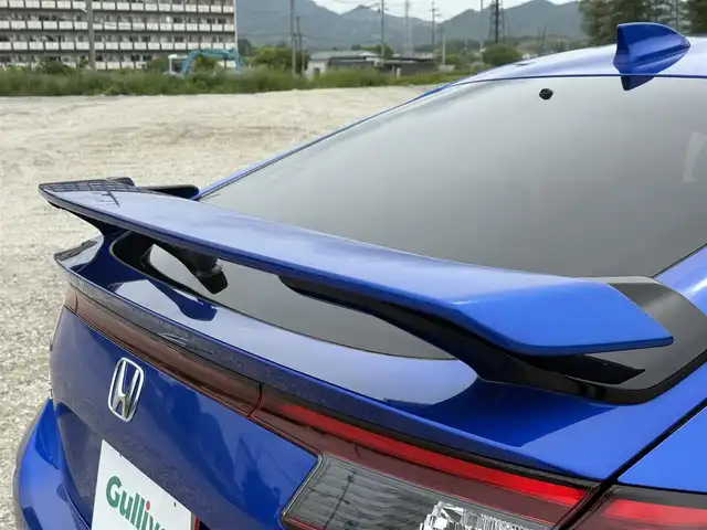 ホンダ シビック EX 兵庫県 2022(令4)年 2.6万km プレミアムクリスタルブルークリスタル 純正OPテールゲートスポイラー/純正ナビ/フルセグTV/前2席パワーシート/BOSEサウンド/ワイヤレス充電/LEDヘッドライト/LEDフォグ/スマートキー/ハーフレザーシート