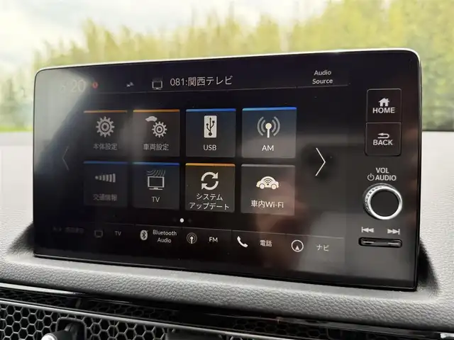 ホンダ シビック EX 兵庫県 2022(令4)年 2.6万km プレミアムクリスタルブルークリスタル 純正OPテールゲートスポイラー/純正ナビ/フルセグTV/前2席パワーシート/BOSEサウンド/ワイヤレス充電/LEDヘッドライト/LEDフォグ/スマートキー/ハーフレザーシート
