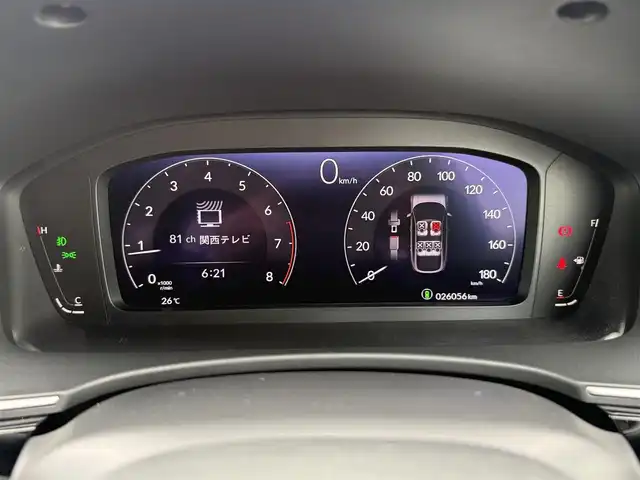 ホンダ シビック EX 兵庫県 2022(令4)年 2.6万km プレミアムクリスタルブルークリスタル 純正OPテールゲートスポイラー/純正ナビ/フルセグTV/前2席パワーシート/BOSEサウンド/ワイヤレス充電/LEDヘッドライト/LEDフォグ/スマートキー/ハーフレザーシート