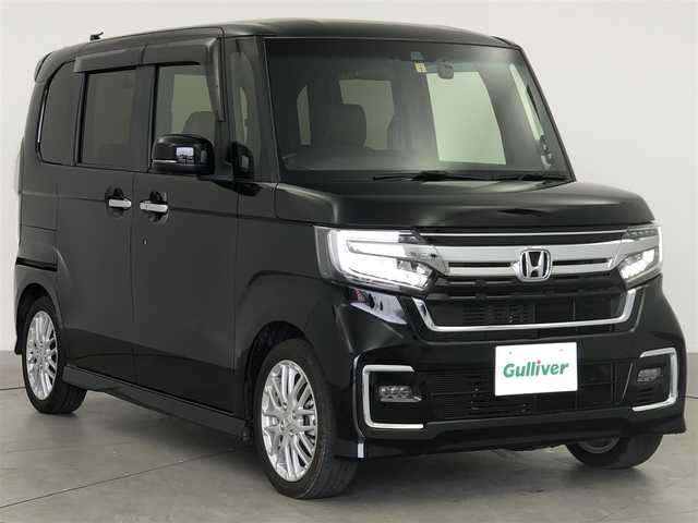 ホンダ Ｎ ＢＯＸ カスタム L ターボ 愛知県 2022(令4)年 2.4万km クリスタルブラックパール ターボ/ホンダセンシング　/両側パワースライドドア　/純正メモリーナビ　/アダプティブクルースコントロール　/フルセグTV　/Bluetooth　/バックモニター　/シートヒーター　/コーナーセンサー　/電動パーキングシステム　/ドライブレコーダー　/パドルシフト　/ハーフレザーシート　/オートライト　/フォグランプ　/スペアキー　/ETC　