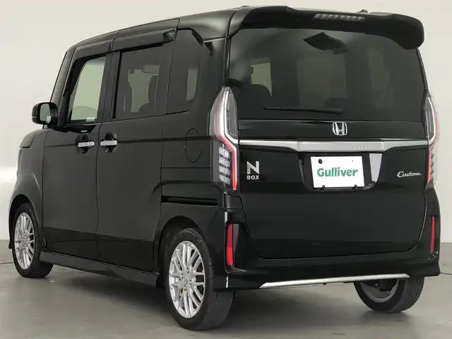 ホンダ Ｎ ＢＯＸ カスタム L ターボ 愛知県 2022(令4)年 2.4万km クリスタルブラックパール ターボ/ホンダセンシング　/両側パワースライドドア　/純正メモリーナビ　/アダプティブクルースコントロール　/フルセグTV　/Bluetooth　/バックモニター　/シートヒーター　/コーナーセンサー　/電動パーキングシステム　/ドライブレコーダー　/パドルシフト　/ハーフレザーシート　/オートライト　/フォグランプ　/スペアキー　/ETC　