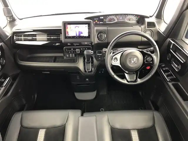 ホンダ Ｎ ＢＯＸ カスタム L ターボ 愛知県 2022(令4)年 2.4万km クリスタルブラックパール ターボ/ホンダセンシング　/両側パワースライドドア　/純正メモリーナビ　/アダプティブクルースコントロール　/フルセグTV　/Bluetooth　/バックモニター　/シートヒーター　/コーナーセンサー　/電動パーキングシステム　/ドライブレコーダー　/パドルシフト　/ハーフレザーシート　/オートライト　/フォグランプ　/スペアキー　/ETC　