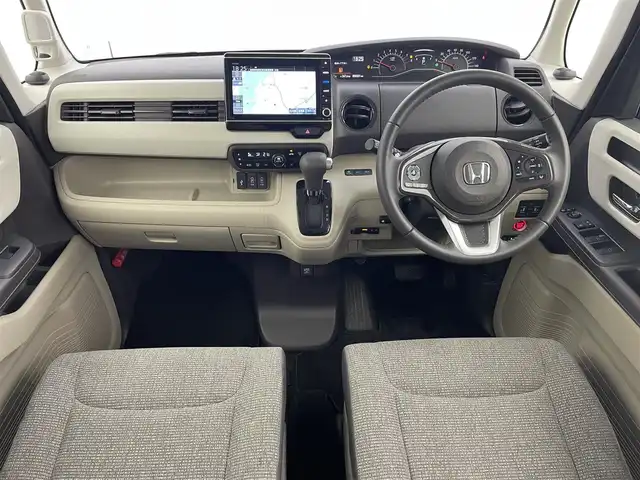 ホンダ Ｎ ＢＯＸ G EX ターボ ホンダセンシング 宮城県 2020(令2)年 5.9万km ブリティッシュグリーンP 純正８型ナビ　/両側パワースライドドア　/助手席スーパースライドシート　/アダプティブクルーズコントロール　/衝突被害軽減ブレーキ　/路外逸脱抑制機能　/オートハイビーム　/誤発進抑制機能/後方誤発進抑制機能/シートヒーター　/ＬＥＤヘッドライト　/充電用USBジャック（急速充電対応タイプ2個付）/禁煙