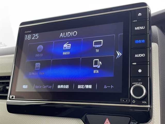 ホンダ Ｎ ＢＯＸ G EX ターボ ホンダセンシング 宮城県 2020(令2)年 5.9万km ブリティッシュグリーンP 純正８型ナビ　/両側パワースライドドア　/助手席スーパースライドシート　/アダプティブクルーズコントロール　/衝突被害軽減ブレーキ　/路外逸脱抑制機能　/オートハイビーム　/誤発進抑制機能/後方誤発進抑制機能/シートヒーター　/ＬＥＤヘッドライト　/充電用USBジャック（急速充電対応タイプ2個付）/禁煙
