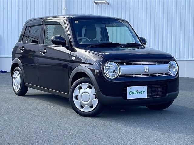 スズキ ラパン G 三重県 2020(令2)年 1.6万km アーバンブラウンパールメタリック 社外ナビ/運転席シートヒーター/パドルシフト/衝突軽減ブレーキ/レーンキープアシスト/ETC/純正ドアバイザー/純正フロアマット/純正ホイールキャップ/電動格納ミラー/禁煙車