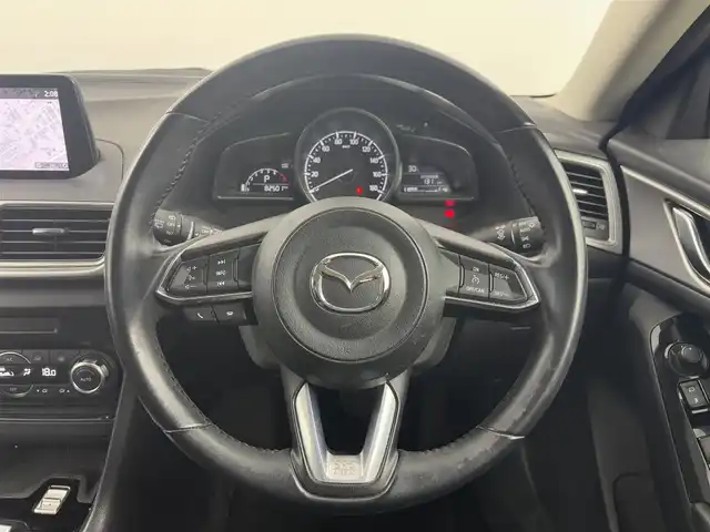 マツダ アクセラ スポーツ 15S 埼玉県 2019(平31)年 8.3万km マシーングレープレミアムM 純正ナビ/（BT/AM/FM/USB/DVD/CD/TV)/盗難防止措置/横滑り防止措置/コーナーセンサー/レーンキープアシスト/バックカメラ/アイドリングストップ/ドアバイザー/純正フロアマット/純正16インチアルミホイール/トノカバー/ビルトインETC