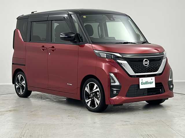 日産 ルークス HWS Gターボ プロパイロットED 茨城県 2020(令2)年 4.7万km スパークリングレッド/ブラック 純正ナビ/両側パワースライドドア/プロパイロット/全方位カメラ/ドライブレコーダー/ＥＴＣ/純正フロアマット/純正アルミホイール/前後コーナーセンサー/ＬＥＤライト/オートライト/スマートキー