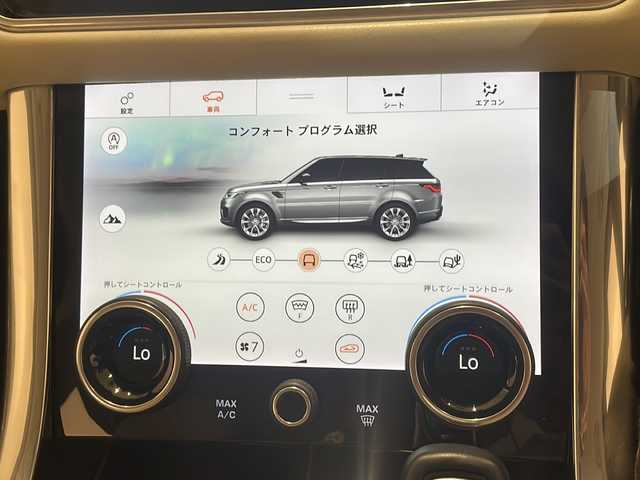 ランドローバー レンジローバースポーツ オートバイオグラフィーダイナミ 新潟県 2019(平31)年 2.7万km フジホワイト レッドブレーキキャリパー/ソフトクローズドア/アイボリーレザー/シートヒーター/ベンチレーション/360°カメラ/スペアキー/メリディアンサウンド/アイドリングストップ/プッシュスタート/ETC/LEDヘッドライト/オートハイビーム/パワーバックドア/ハンドルヒーター/アダプティブクルーズコントロール/レーンキープアシスト/純正ナビ/フルセグ/AM/FM