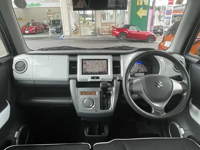 スズキ ハスラー G 宮城県 2014(平26)年 11.5万km パールホワイト ワンオーナー/社外ＳＤナビ/（ＦＭ／ＡＭ／ＣＤ）　/ワンセグテレビ　/衝突被害軽減装置　/運転席シートヒーター　/横滑り防止装置　/アイドリングストップ　/スマートキー　/プッシュスタート　/ＥＴＣ