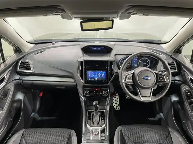 スバル フォレスター ハイブリッド アドバンス 愛知県 2019(平31)年 7.9万km ジャスパーグリーンM KENWOOD7インチナビ/（Bluetooth/AM/FM/フルセグTV）/視界拡張/衝突軽減ブレーキ/レーダークルーズコントロール/ETC2.0/シートヒーター/LEDヘッドライト/バックカメラ/ブラインドスポットモニター/デジタルインナーミラー/ステアリングヒーター/パワーシート/電動リアゲート/コーナーセンサー/ルーフレール/スマートキー/純正18インチAW/4WD