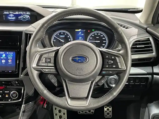スバル フォレスター ハイブリッド アドバンス 愛知県 2019(平31)年 7.9万km ジャスパーグリーンM KENWOOD7インチナビ/（Bluetooth/AM/FM/フルセグTV）/視界拡張/衝突軽減ブレーキ/レーダークルーズコントロール/ETC2.0/シートヒーター/LEDヘッドライト/バックカメラ/ブラインドスポットモニター/デジタルインナーミラー/ステアリングヒーター/パワーシート/電動リアゲート/コーナーセンサー/ルーフレール/スマートキー/純正18インチAW/4WD