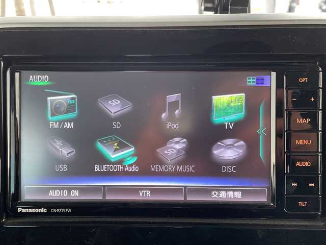 スズキ スペーシア カスタム HYBRID XS 道央・札幌 2020(令2)年 8.9万km ブルーイッシュブラックパール3 ・ワンオーナー/・4WD/・純正SDナビ/・CD/DVD/SD/フルセグTV/・Bluetooth接続/・スズキセーフティサポート/・衝突被害軽減ブレーキ/・レーンキープアシスト/・ヘッドアップディスプレイ/・LEDオートライト/・ハイビームアシスト/・アラウンドビューモニター/・両側パワースライドドア/・ハーフレザーシート/・前席シートヒーター/・ステアリングスイッチ/・ビルトインETC/・リアドアウィンドウサンシェード/・純正フロアマット/・積込夏タイヤ社外AWセット/165/55/R15　24年製/・社外エンジンスターター/・前方ドライブレコーダー/・スマートキー/・保証書/取扱説明書