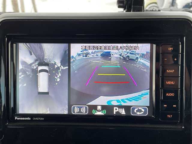 スズキ スペーシア カスタム HYBRID XS 道央・札幌 2020(令2)年 8.9万km ブルーイッシュブラックパール3 ・ワンオーナー/・4WD/・純正SDナビ/・CD/DVD/SD/フルセグTV/・Bluetooth接続/・スズキセーフティサポート/・衝突被害軽減ブレーキ/・レーンキープアシスト/・ヘッドアップディスプレイ/・LEDオートライト/・ハイビームアシスト/・アラウンドビューモニター/・両側パワースライドドア/・ハーフレザーシート/・前席シートヒーター/・ステアリングスイッチ/・ビルトインETC/・リアドアウィンドウサンシェード/・純正フロアマット/・積込夏タイヤ社外AWセット/165/55/R15　24年製/・社外エンジンスターター/・前方ドライブレコーダー/・スマートキー/・保証書/取扱説明書