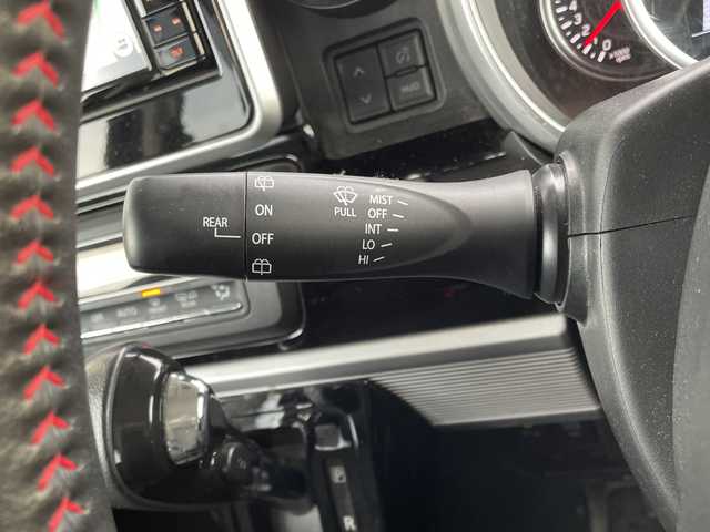 スズキ スペーシア カスタム HYBRID XS 道央・札幌 2020(令2)年 8.9万km ブルーイッシュブラックパール3 ・ワンオーナー/・4WD/・純正SDナビ/・CD/DVD/SD/フルセグTV/・Bluetooth接続/・スズキセーフティサポート/・衝突被害軽減ブレーキ/・レーンキープアシスト/・ヘッドアップディスプレイ/・LEDオートライト/・ハイビームアシスト/・アラウンドビューモニター/・両側パワースライドドア/・ハーフレザーシート/・前席シートヒーター/・ステアリングスイッチ/・ビルトインETC/・リアドアウィンドウサンシェード/・純正フロアマット/・積込夏タイヤ社外AWセット/165/55/R15　24年製/・社外エンジンスターター/・前方ドライブレコーダー/・スマートキー/・保証書/取扱説明書