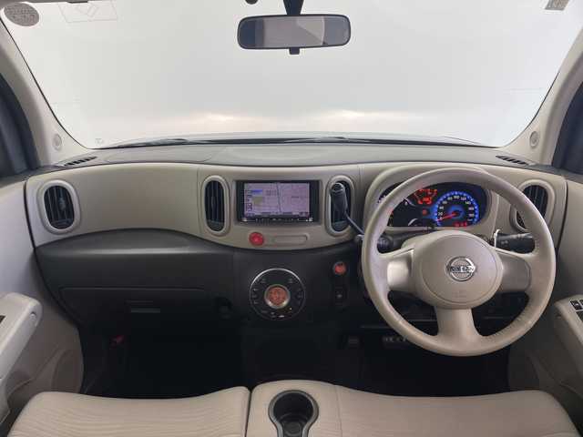 日産 キューブ 15X Vセレクション 愛知県 2014(平26)年 8.5万km ビターショコラ 純正ナビ/・Bluetooth/・CD/DVD/・ワンセグテレビ/ETC/スマートキー/電動格納ミラー/スタッドレスタイヤ