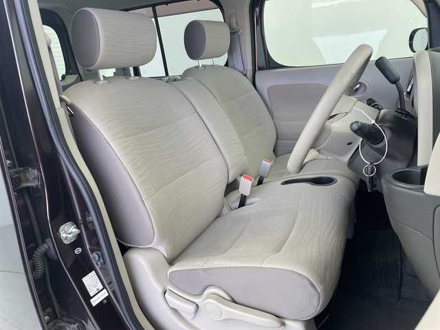 日産 キューブ 15X Vセレクション 愛知県 2014(平26)年 8.5万km ビターショコラ 純正ナビ/・Bluetooth/・CD/DVD/・ワンセグテレビ/ETC/スマートキー/電動格納ミラー/スタッドレスタイヤ