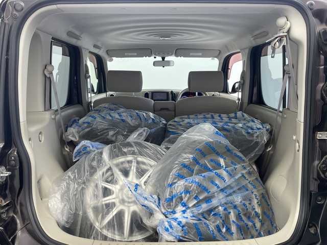 日産 キューブ 15X Vセレクション 愛知県 2014(平26)年 8.5万km ビターショコラ 純正ナビ/・Bluetooth/・CD/DVD/・ワンセグテレビ/ETC/スマートキー/電動格納ミラー/スタッドレスタイヤ