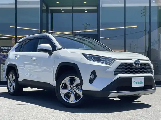 トヨタ,ＲＡＶ４,ハイブリッドG,サンルーフ 黒革 純正9型ナビ トヨタS