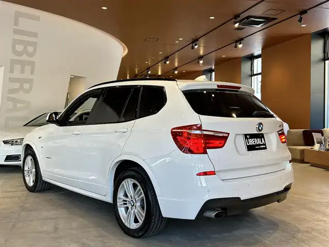 ＢＭＷ Ｘ３ xDrive20d Mスポーツ 道央・札幌 2017(平29)年 5.4万km アルピンホワイトⅢ ACC/ブラウンレザーシート/シートヒーター/360°カメラ/PDC/ブラウンレザーシート/シートヒーター/360°カメラ/PDC/純正HDDナビ/　・フルセグTV/　・CD/DVD/SD/USB/Bluetooth/車線変更警告/車線逸脱警告/LEDヘッドライト/電動リアゲート/社外ドラレコ