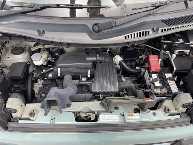 スズキ スペーシア ギア HYBRID XZ 三重県 2019(平31)年 2万km オフブルーメタリック/ガンメタリック2トーンルーフ 社外ナビ/（Bluetooth/フルセグTV/iPod)　/衝突軽減ブレーキ　/車線逸脱システム/両側電動スライドドア　/シートヒーター　/ＬＥＤヘッドライト　/ＥＴＣ　/パーキングセンサー　/オートハイビーム　/ルーフレール