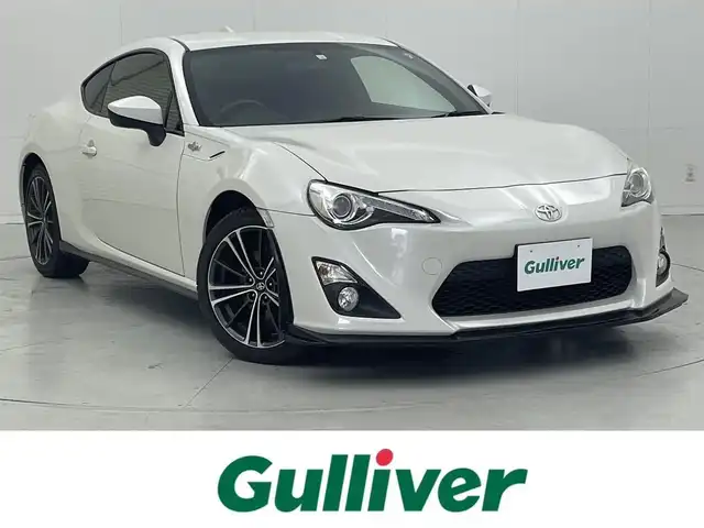トヨタ ８６ GT 茨城県 2016(平28)年 5万km クリスタルホワイトパール 社外オーディオ［MVH-5600］/・Bluetooth/・AUX/・USB/純正アルミホイール/純正フロアマット/TDRリアスポイラー/社外エアロ（フロント・サイド）/社外ETC