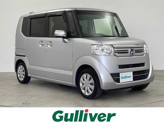 ホンダ Ｎ ＢＯＸ G ターボ Lパッケージ 鹿児島県 2016(平28)年 4.3万km カトラリーシルバーM 純正ナビ/（フルセグTV/CD/DVD/ Bluetooth）/バックカメラ/衝突軽減ブレーキ/両側パワースライドドア/クルーズコントロール/パドルシフト/ビルトインＥＴＣ/オートライト/チップアップシート/ベンチシート/スマートキー/プッシュスタート
