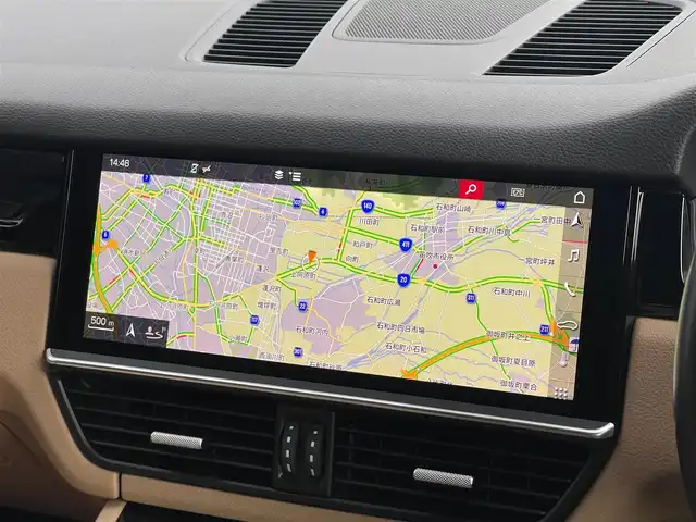 ポルシェ カイエン 山梨県 2018(平30)年 4.7万km ピュアホワイト パノラマサンルーフ /茶革 /ACC/全周囲C/純正メモリナビ　/カープレイ　/レザー　/パワーシート　/シートＨ　/ＬＫＡ　/ＢＳＡ　/Ｐバックドア　/エントリードライブ　/ＬＥＤ　/Ａハイビーム　/保証書