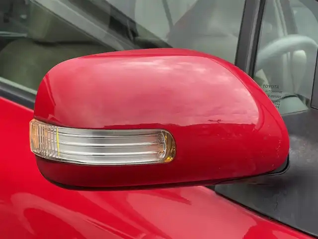 トヨタ ヴィッツ F 岐阜県 2009(平21)年 13.1万km スーパーレッドⅤ ワンオーナー/4WD/純正フロアマット/ドアバイザー/ウィンカーミラー/CD，AUX/リモコンキー/ABS/盗難防止装置システム/保証書