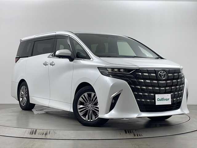トヨタ アルファードハイブリット Z 埼玉県 2025(令7)年 0.2万km プラチナホワイトパールマイカ 後席モニター　/全方位カメラ　/ＢＳＭ　/ビルトインＥＴＣ２．０　/純正ディスプレイオーディオ　/ワイヤレス充電器　/電動リアゲート　/パワーシート　/シートヒーター/エアシート/ステアリングヒーター/レーダークルーズコントロール　/オートマティックハイビーム/両側パワースライドドア　/デジタルインナーミラー/ＨＤＭＩ/パドルシフト