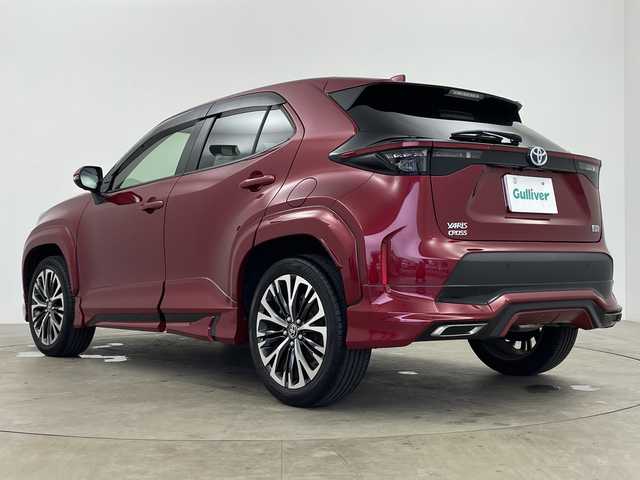 トヨタ ヤリスクロス ハイブリッド Z 鹿児島県 2023(令5)年 1.7万km センシュアルレッドマイカ ワンオーナー/モデリスタフルエアロ/メーカーナビ/パノラミックビューモニター/トヨタセーフティセンス/プリクラッシュセーフティ/ブラインドスポットモニター/レーダークルーズコントロール/オートハイビーム/電動パーキングブレーキ/パワーシート/純正フロアマット/シートヒーター/ステアリングヒーター/クリアランスソナー/LEDオートライト/ビルドインETC