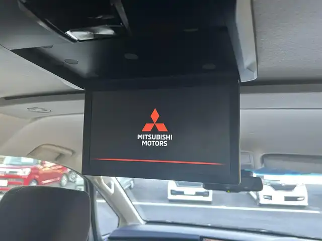 三菱 デリカＤ：５ G 群馬県 2023(令5)年 3.4万km アメジストブラック ワンオーナー/4WD/アルパイン製ナビ/　(AM/FM/CD/DVD/BT/SD/HDMI/)/全方位カメラ/アルパイン製フリップダウン/両側パワースライドドア/衝突被害軽減ブレーキ/車線逸脱警報/車線逸脱防止支援機能/レーダークルーズコントロール/AUTOライト/AUTOハイビーム/横すべり防止機能/アイドリングストップ/ステアリングリモコン/革巻きステアリング/ステアリングリモコン/パドルシフト