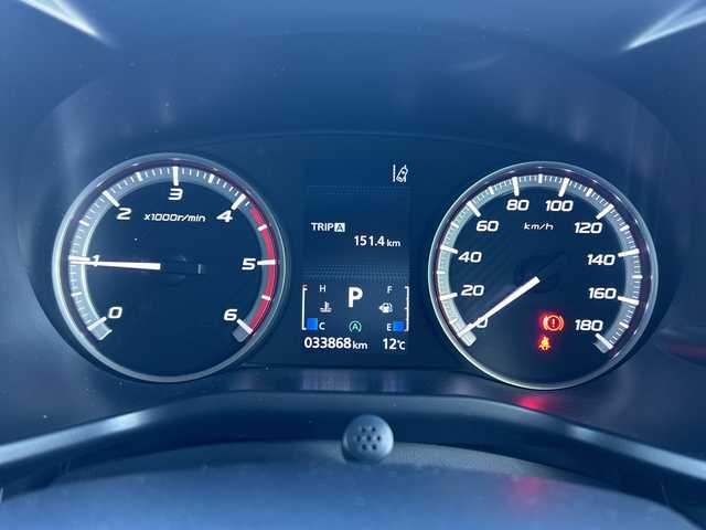 三菱 デリカＤ：５ G 群馬県 2023(令5)年 3.4万km アメジストブラック ワンオーナー/4WD/アルパイン製ナビ/　(AM/FM/CD/DVD/BT/SD/HDMI/)/全方位カメラ/アルパイン製フリップダウン/両側パワースライドドア/衝突被害軽減ブレーキ/車線逸脱警報/車線逸脱防止支援機能/レーダークルーズコントロール/AUTOライト/AUTOハイビーム/横すべり防止機能/アイドリングストップ/ステアリングリモコン/革巻きステアリング/ステアリングリモコン/パドルシフト