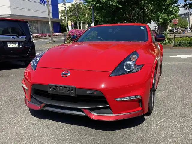 日産 フェアレディ Ｚ ニスモ 神奈川県 2020(令2)年 4.2万km バイブラントレッド ワンオーナー/純正ナビ、TV/バックモニタ/ETC/HIDヘッドライト/専用チューニングコンピューター/YAMAHA製パフォーマンスダンパー/バケットシート