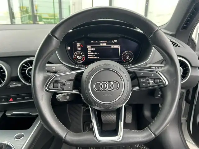 アウディ ＴＴクーペ 2．0 TFSI クワトロ 道南・函館 2016(平28)年 4万km 白 マトリクスLED/黒レザーシート/前席シートヒーター/バーチャルコクピット/純正ナビTV/AUX・USB・Bluetooth/バックカメラ/前後コーナーセンサー/アダクティブクルーズコントロール/ブラインドスポット/ETC2.0/スマートキー