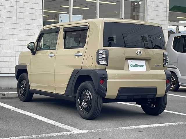 ダイハツ タフト X 静岡県 2022(令4)年 4万km サンドベージュメタリック 社外ナビ/社外CD/DVD/Bluetooth/バックカメラ/スマートアシスト/ドライブレコーダー/スマートキー/LEDヘッドライト